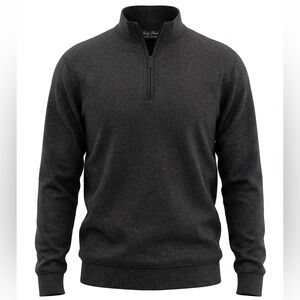 Indigo Palms quarter-zip pullover